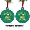 Norfolk State University Spartans Logo Aluminum Holiday Christmas Tree Ornament - 2 of 4
