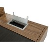 PAGED Modern Computer Desk, Home Office Desk with Storage Drawer and X-Shaped Legs for Office, Study - 4 of 4