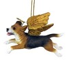 Design Toscano Honor the Pooch: Beagle Holiday Dog Angel Ornament - 4 of 4