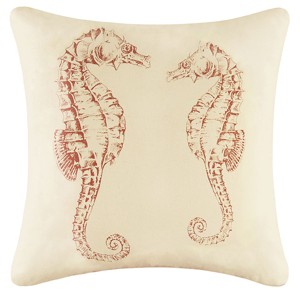 C&F Home 18" x 18" Seahorse High Definition Pillow - 1 of 4