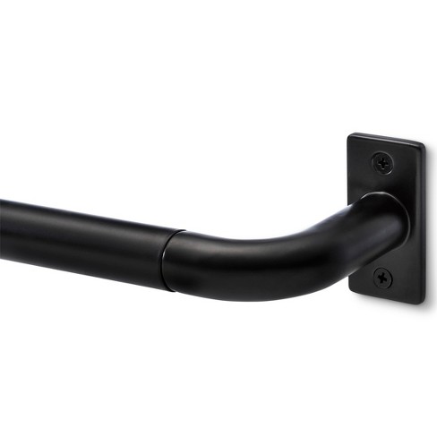 black curtain rods bed bath and beyond