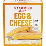 Sandwich Brothers of Wisconsin Frozen Egg & Cheese Sandwich - 15oz/6ct
