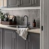 Cobbe High Arc Kitchen Faucet with Pull Down Sprayer 3 Spout Patterns with Pedestal for 1 to 3-Hole Installation - 2 of 4