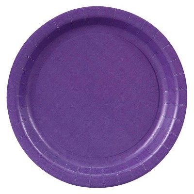 48ct Dessert Plate - Purple