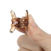 Unique Bargains Women's Hair Clip Claw Clip Non Slip for Women Girls 1.1" Length Brown 1 Pc - 4 of 4