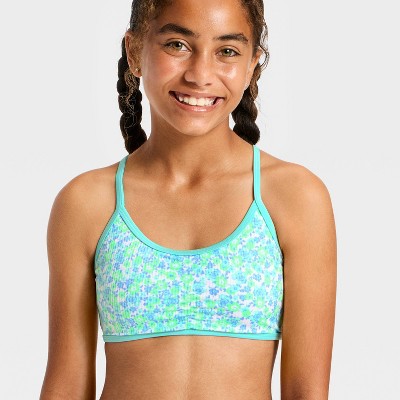 Art Class Girls' Vibrant Meadow Bikini Set - art class™ Blue L — фото 2