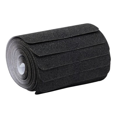 Stockroom Plus 10 Pack Self Adhesive Anti Slip Traction Tape for Stairs, Ladders, Walkways, Black (6 x 28 in)