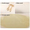 Unique Bargains Women PU Leather Waterproof Makeup Bag S Size 1 Pc - 3 of 4