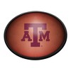 College Football Pigskin Design Oval Slimline Lighted Wall Sign - 2 of 4