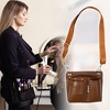 Unique Bargains Barber Hairstylist Tools Waist Belt Storage Bag Hair Appliance Accessories PVC 1 Pc - 2 of 4