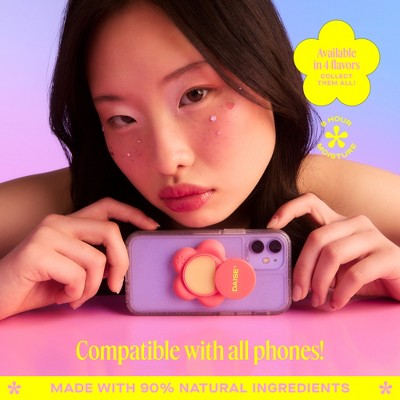 DAISE Lip Service Lip Balm Phone Pod - Strawberry Kiss - 1.7g: Moisturizing, Hydrating, Nourishing, Lip Balm