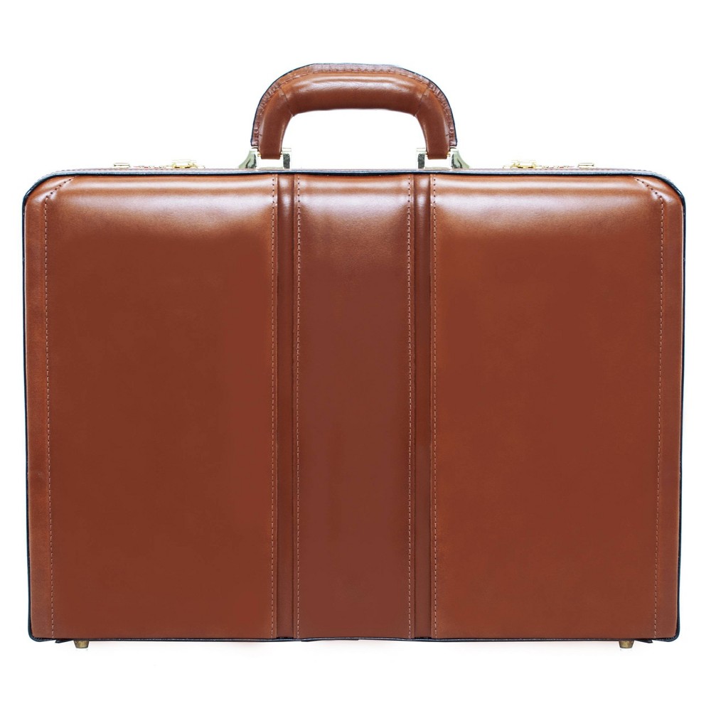 Photos - Business Briefcase McKlein Daley Leather 3. Attache Briefcase - Brown