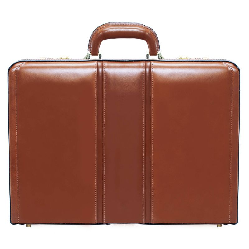 McKlein Daley Leather Attache Briefcase, 1 of 8