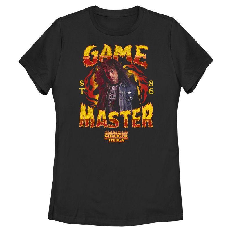 Women's Stranger Things Game Master Eddie Munson T-Shirt, 1 of 5