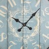 Metal Wall Clock with Rope Accents - Olivia & May - 4 of 4