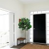 5.2 Ft Artificial Ficus Lyrata Plant, Faux Fiddle Leaf Fig Tree with 62 Fiddle Leaves for Indoor Outdoor Home Office Decor Housewarming Gift - 2 of 4