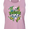Women's - Teenage Mutant Ninja Turtles - It's Turtle Time Graphic Racerback Tank - 2 of 4