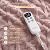 Electric Throw Blanket Heated Blanket, Tufted Heating Blankets with 6 Heating Levels &4 Hours Auto Shutoff, Overheat Protection - 2 of 4