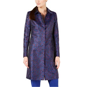 Anne Klein Womens Jacquard Coat - 1 of 1