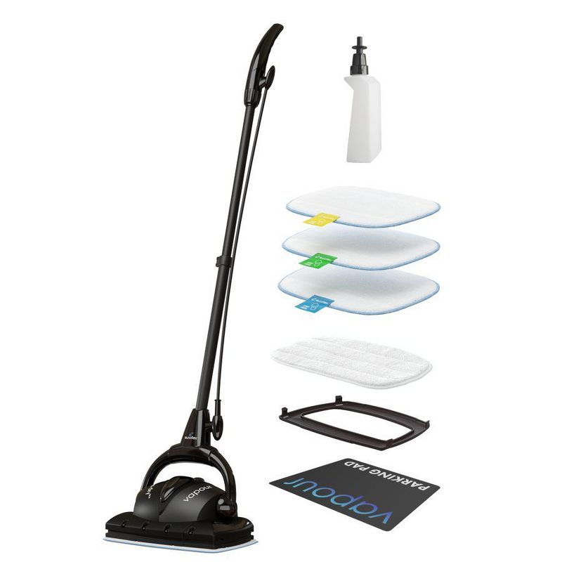 Euroflex Vapour Steam Mop with Deluxe Pad Set (M2R-3CP), 1 of 9
