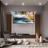 Motorized Ceiling TV Mount Silent Electric Flip Down TV Mount for 50-90 Screens, Retractable Drop Down Design, Black - 2 of 4