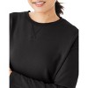Hanes Originals Comfywear Women's French Terry Crewneck Pullover - 4 of 4