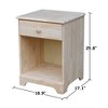 International Concepts Nightstand - 2 of 4