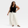 Women's Openwork Tie-Front Sweater Vest - Universal Thread™ - 3 of 3