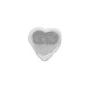 Black Bow Jewelry Sterling Silver Heart Shape Bead Charm - 2 of 4