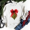 Simply Sage Market Women's Graphic Sweatshirt Coquette Christmas Ornament - 3 of 4