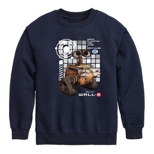 Boys' - Disney - Cube Collage Graphic Long Sleeve Fleece Sweatshirt - 1 of 4