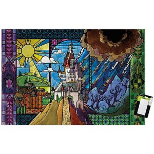 Trends International Disney Beauty and the Beast (1991) - Enchanted Castle Art Unframed Wall Poster Prints - 1 of 4