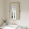 Flash Furniture Finlay Metal Pivot Wall Mirror - Large Accent Vanity Mirror for Bathroom - 2 of 4
