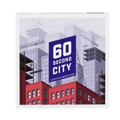 60 Second City Collaborative Strategy Board Game
