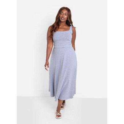 Rebdolls Women's Essential A-Line Midi Skirt