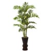 Nearly Natural 62-in Areca Tree with Decorative Planter - image 2 of 2