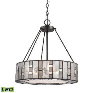 Elk Home Ethan 3 - Light Chandelier in  Tiffany Bronze - 1 of 1