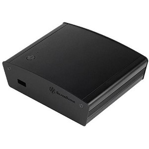 SilverStone Technology Antenna NUC/135x110x41mm/HDMI x1/Display x2/Black/support Haswell NUC(D53427HYE/DC73537SY)/with antenna - 1 of 4