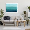 Stupell Industries Turquoise Gradient Shape Painting Canvas Wall Art - 2 of 4