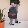 Wrangler Powell Denim Backpack for Mens Womens Kids, Brand Logo Water Resistant Casual Daypack for Travel School with Padded Laptop Notebook Sleeve - 3 of 4
