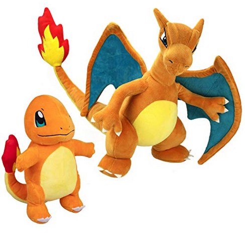 Wicked Cool Toys Pokemon 8 Charmander & 12 Charizard Plush