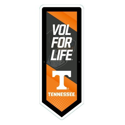 Evergreen Ultra-Thin Glazelight LED Wall Decor, Pennant, University of Tennessee- 9 x 23 Inches Made In USA