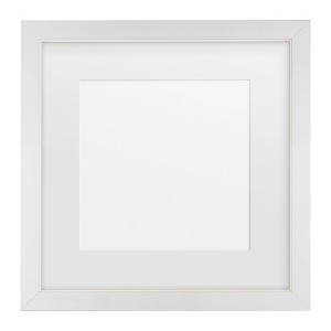 Trademark Fine Art 11"x11" Heavy Duty Eggshell Frame with White Mat - 1 of 3