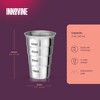 Innovine Stepped Jigger, Durable Satin Metal Finish Drink Measuring Tool, Perfect for Margarita, Whiskey Sour, Martini, Cocktail Accessories, Set of 1 - 3 of 4