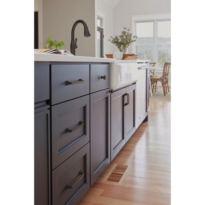 Oil Rubbed Bronze Traditional Cabinet Drawer Pull with Mounting Hardware