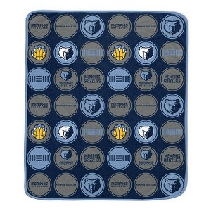 NBA Memphis Grizzlies 50x60 Holiday Blanket - 1 of 1