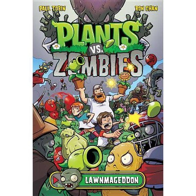 Plants vs. Zombies Volume 1: Lawnmageddon - by  Paul Tobin (Hardcover)