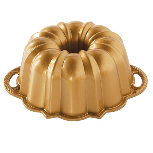 Nordic Ware 6 Cup Heritage Bundt Pan - Gold