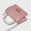 Willow & Ruby Kid's Mini Quilted Glitter Bag - Crossbody Purse for Girls (Youth) - 3 of 4