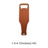 Unique Bargains Bottle Opener Bottle-Shaped Wine Opener Hand Wash Only Stainless Steel 1.3"x4.72" 1Pcs - 3 of 4